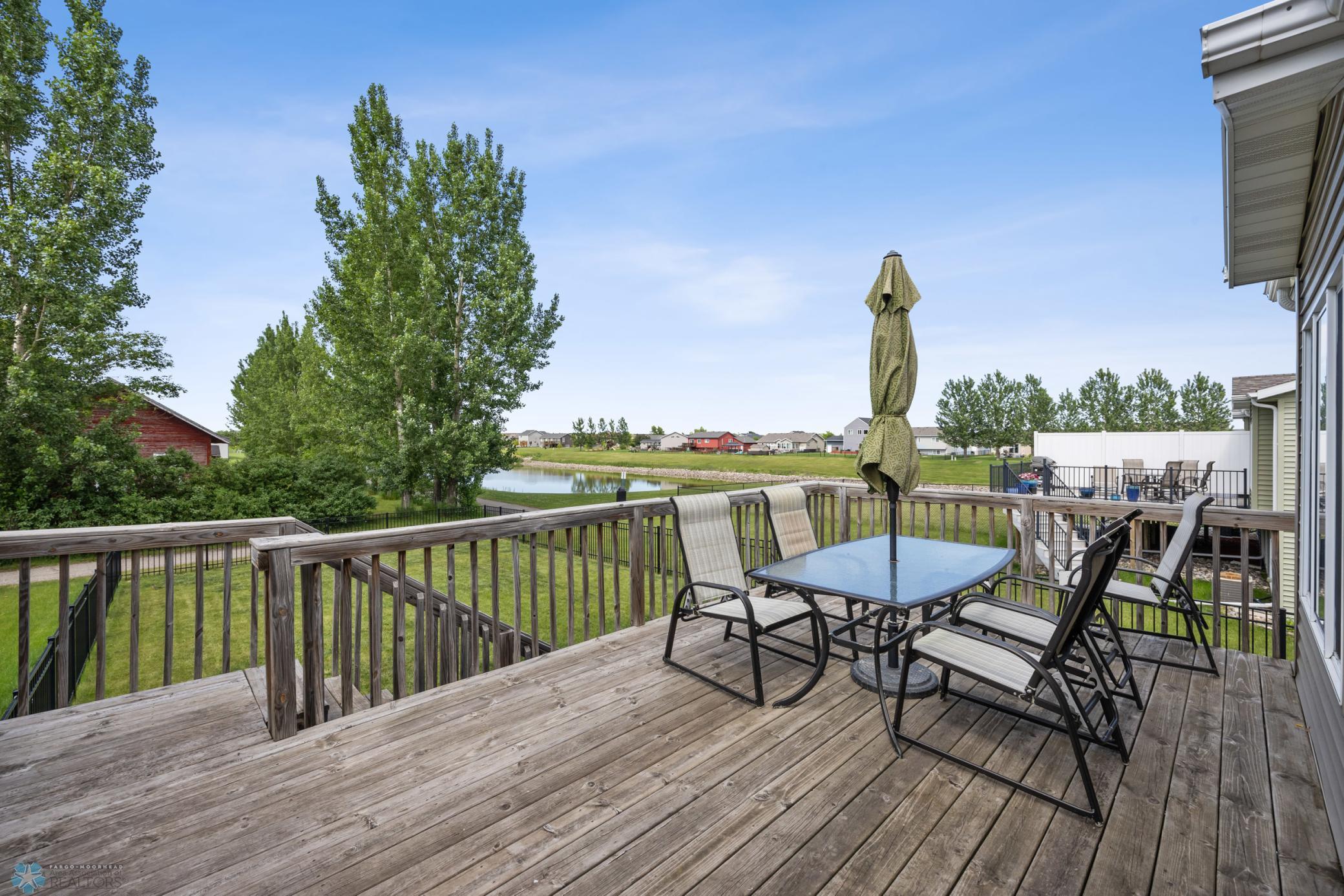 Deck Pond view