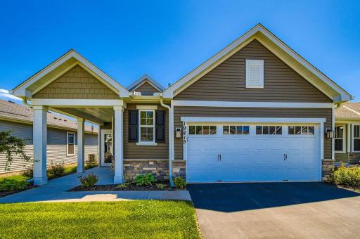 2 bedroom with den and finished porch at Bellwether.