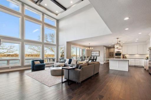 Amazing views from anywhere in this stunning lake home