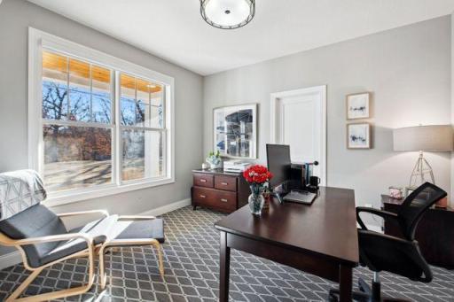 Why go to the office when you can work from home! This luxurious home is setup with your very own office, or it can be converted to the 5th bedroom if needed.