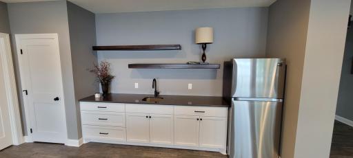 Why not include a wet bar in family room for your entertainment as well!