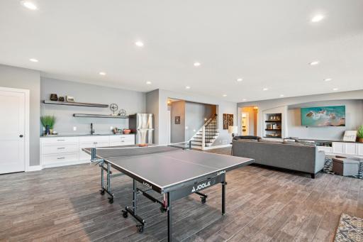 Enjoy time with family and friends in this luxurious lower level walkout