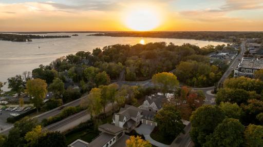 5 minute walk from downtown Wayzata for all the amenities