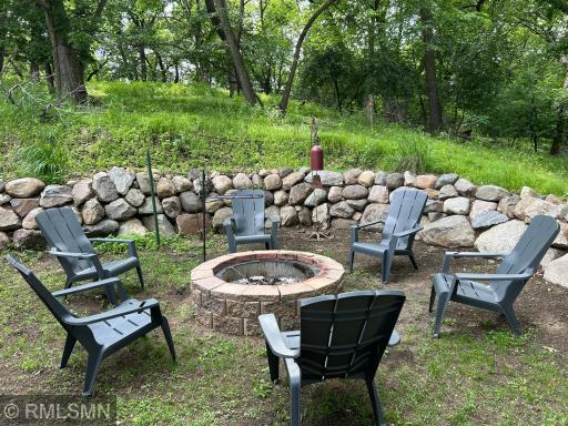 Beautiful backyard to entertaining with mature woods behind