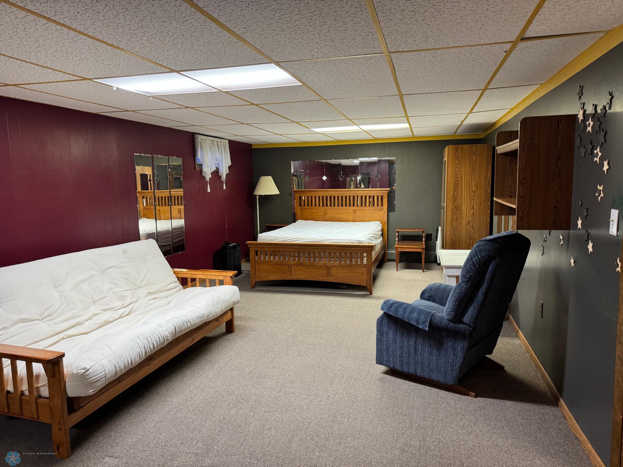 Huge Basement Bedroom - needs egress