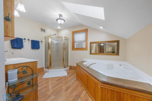 Primary Bath - private, with soaking tub and separate shower