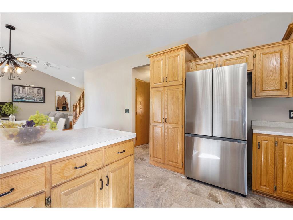 Ample cabinets for all of your storage needs- virtually staged