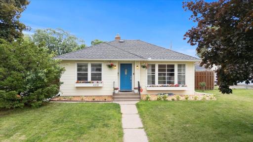 Curb appeal galore at 4308 Abbott Avenue North in Robbinsdale!