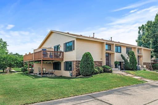 Situated on a corner lot, this townhome offers extra green space for outdoor enjoyment.