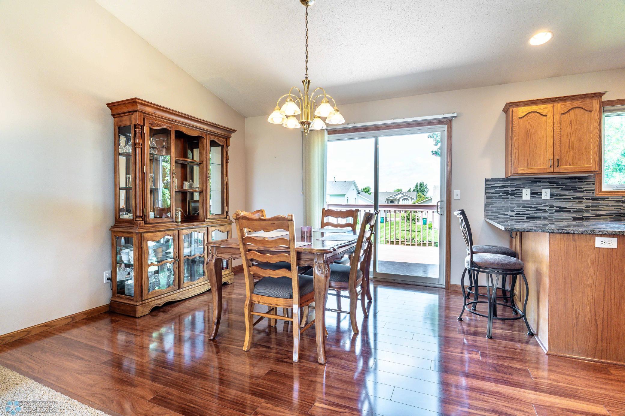 Great Natural Light in Dining Room