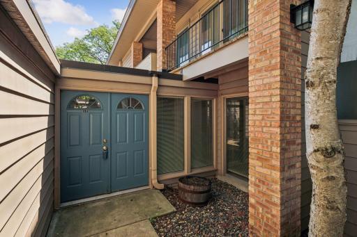 Welcome Home! Main exterior entrance to home.