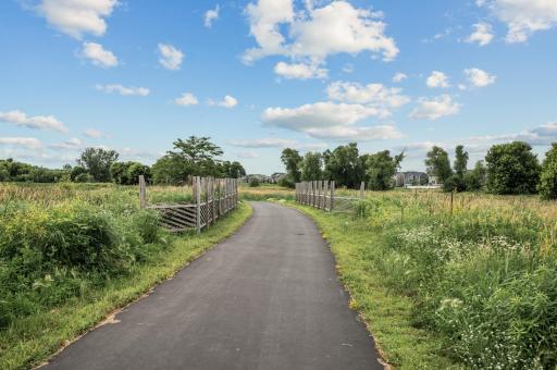 Trails near the home