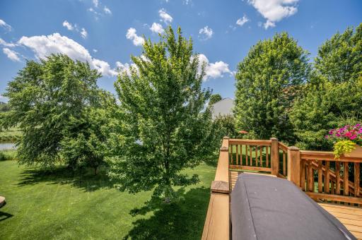 Sit on the deck and enjoy the views!