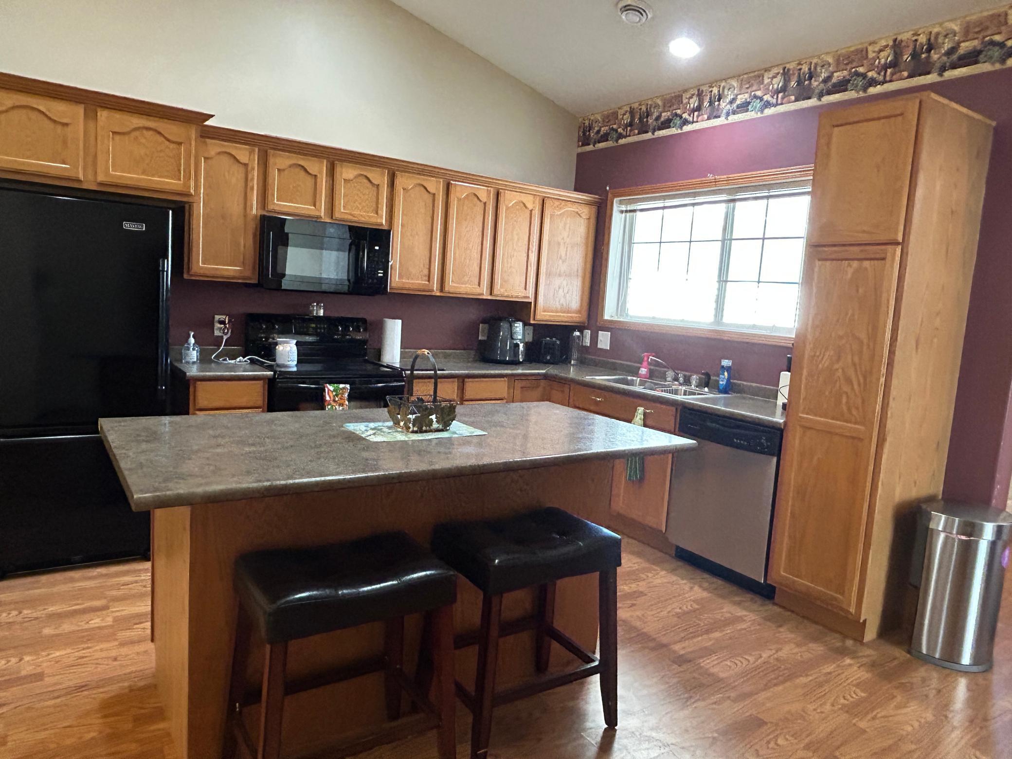 Kitchen Island And Pantry.JPG