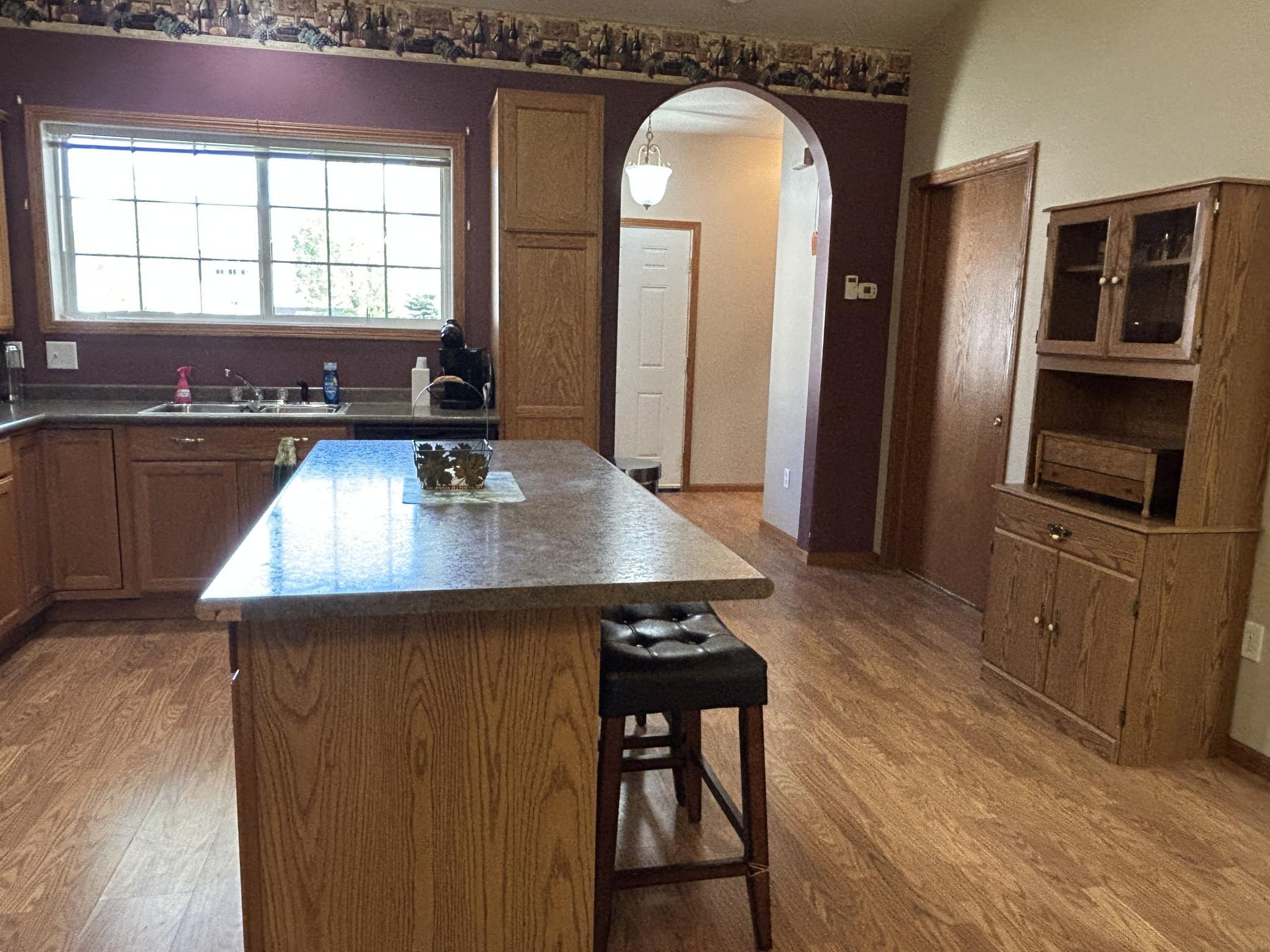 Kitchen Island And Pantry.JPG