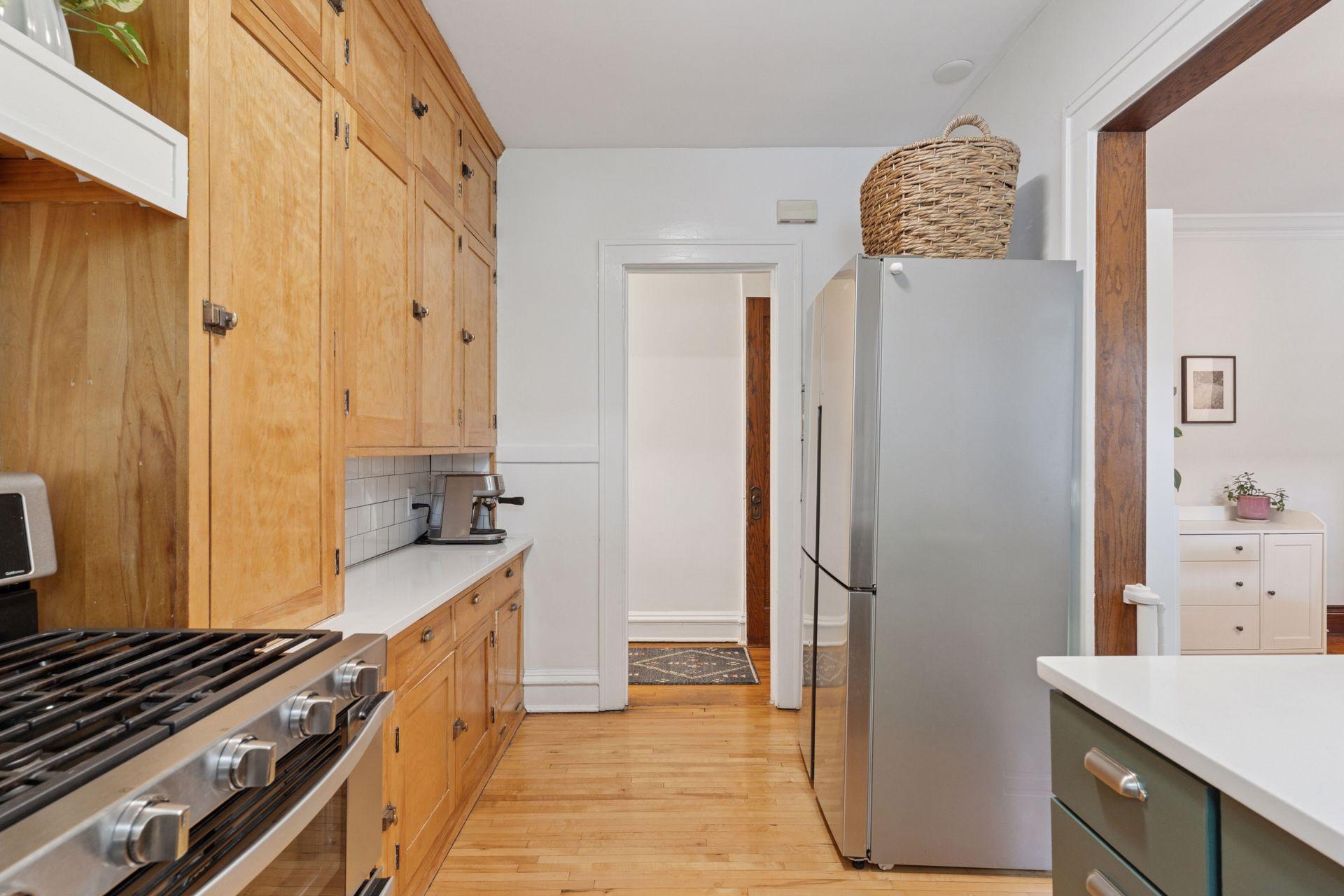 Great storage and prep space