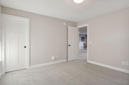 Flex room in lower level allows you to create a space especially for your family's needs - exercise room, playroom, hobby room, etc. (Pic of a previous model)