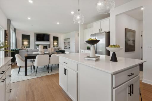 (Photo of an inventory home, actual homes finishes will vary) There is so much room to cook!