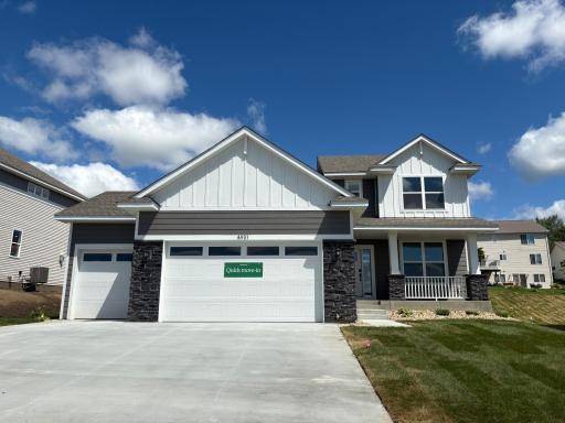 (Actual photo of the home) Home is complete and move in ready!