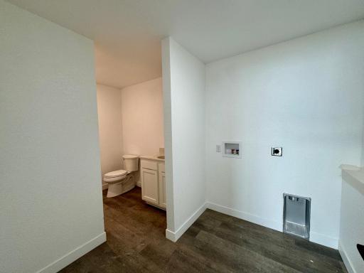 Photo for 503 McKinley Street SE, Warroad, MN 56763 - Listing #6744472 Lower Bathroom/ Laundry Room - washer/dryer to be installed
