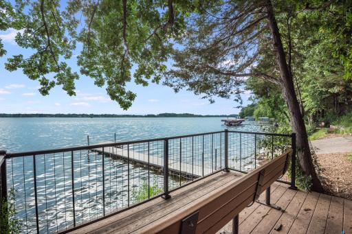 You can WALK to Lake Independence from this home! Pictured here is a secure boat launch, exclusively for Medina residents. Park your trailer across the street at Lakeshore Park!
