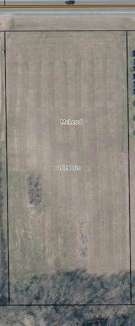 Lot overhead view