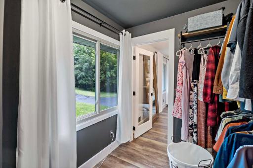 Carefully Planned Primary Suite Closet