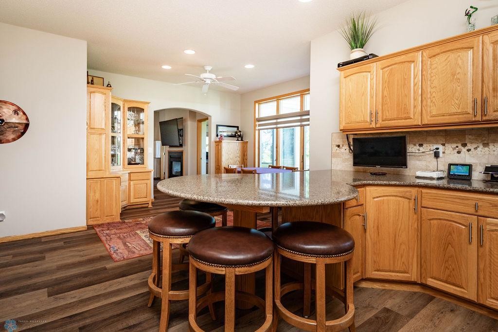 Informal Sitting Area in Kitchen