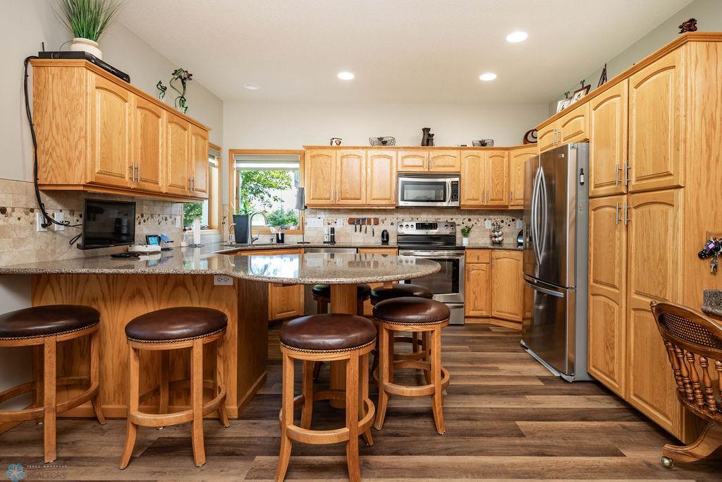 Spacious Kitchen with Quartz Countertops