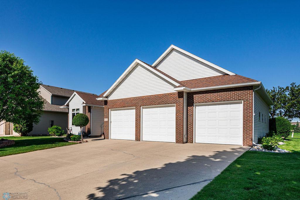3 Wide Driveway and Garage