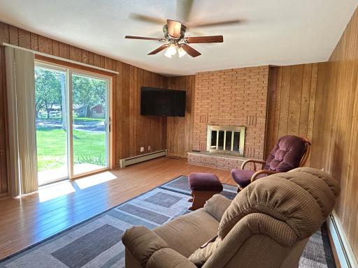 Wood Fireplace-Patio Doors To Back Yard.JPG