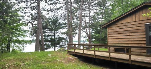 Portage lake just steps from the deck.jpg