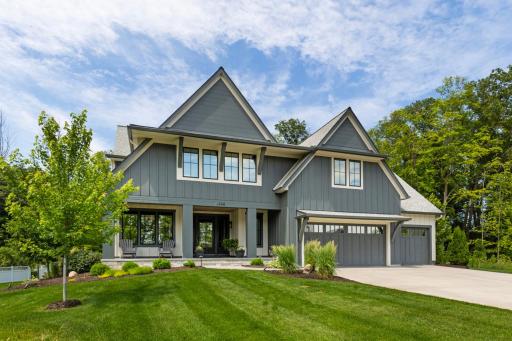 Modern Tudor-style architecture with timeless elegance