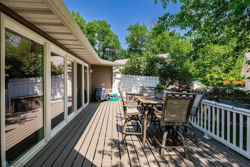 Huge Back Patio!