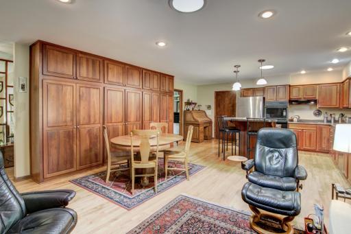 Look at this additional kitchen cabinetry for pantry, hobby storage, utility! Awesome!