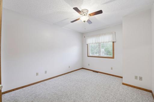 3rd upper bedroom with new carpet for move in ready.
