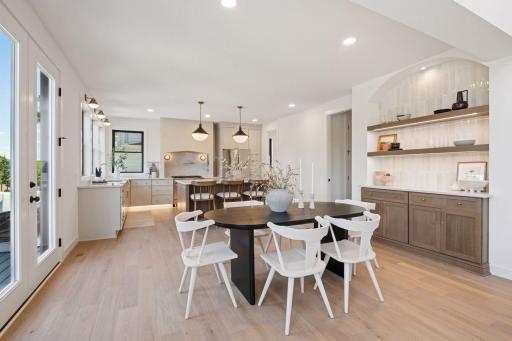 4404 West 58th Street - Dining Room, Built-in Buffet, Walk Out Deck, & Kitchen Showcase.jpg