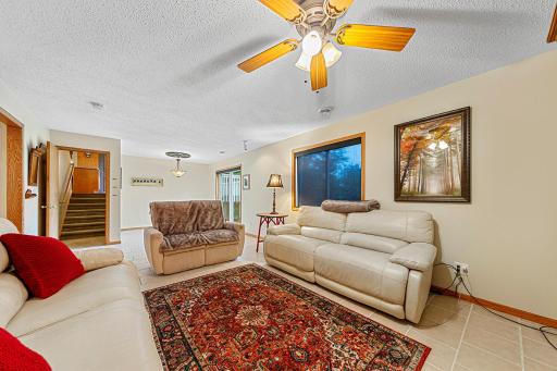Family room towards the walk out