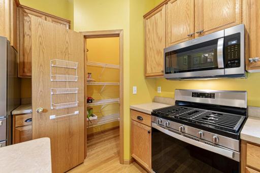 Lighted pantry