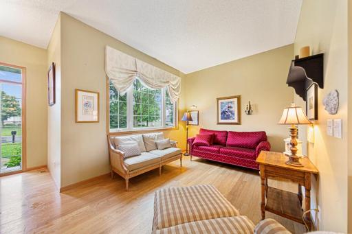 Front living room with great light!