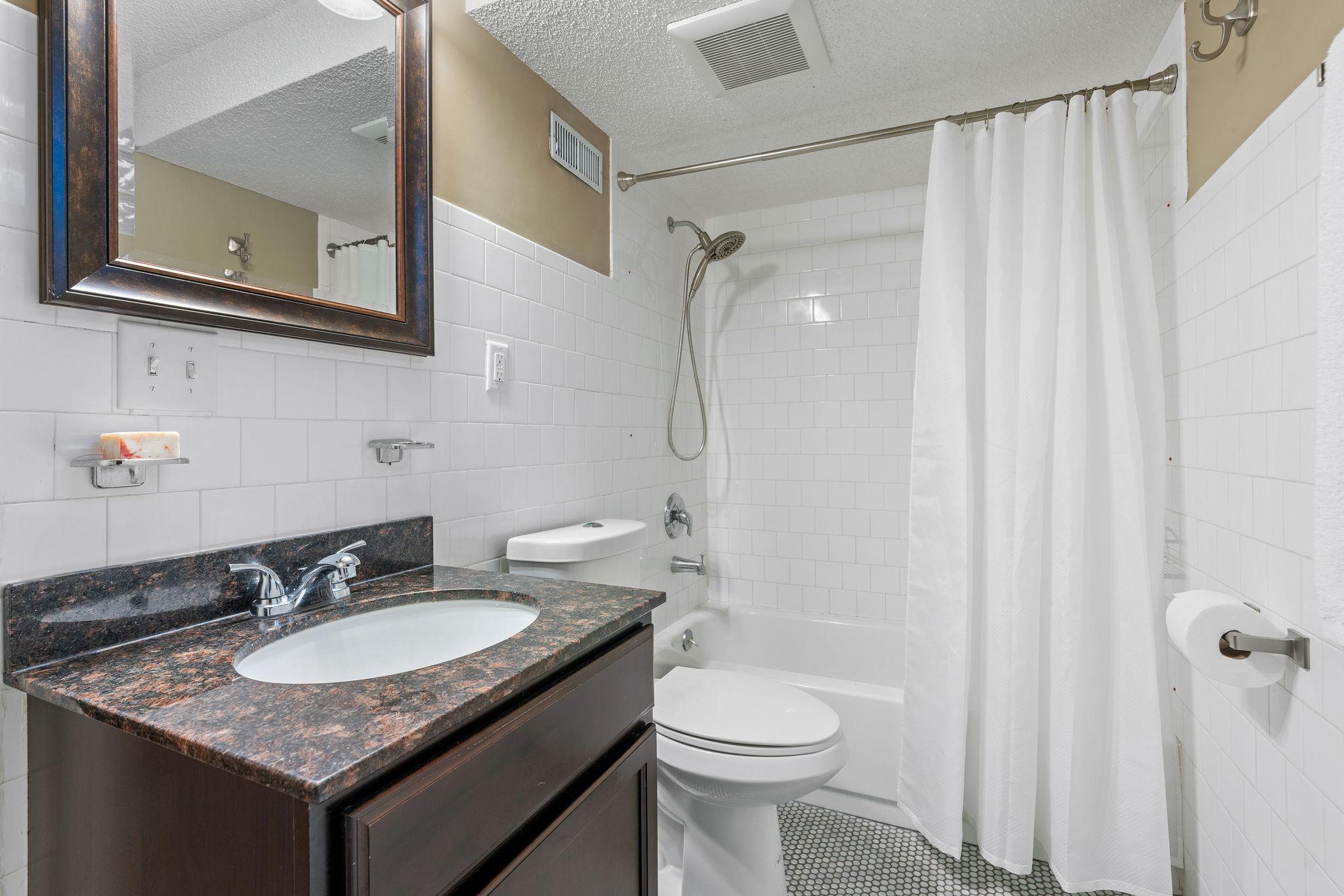Full bathroom, lower level
