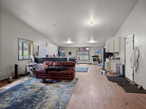 Studio apartment in shop building above warehouse