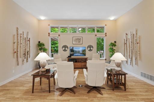 Living Room ~ Stunning Designer Custom Home