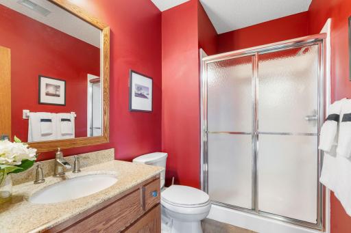 Finished walkout LL w/ Family Room, Gaming Area, 5th Bed/Flex Room, Â¾ Bath & Storage