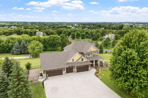 STUNNING 2.5-acre property on a quiet cul-de-sac with west-facing sunset views,