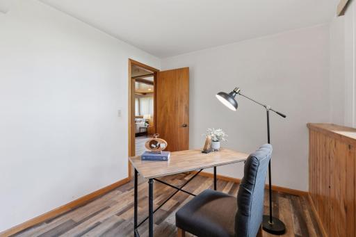 Flexible space perfect for a home office or additional bedroom, offering versatility to fit your lifestyle needs.