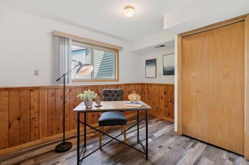 Flexible space perfect for a home office or additional bedroom, offering versatility to fit your lifestyle needs.