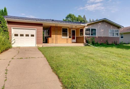 Hard to find one level home has steel roof that will last a lifetime.