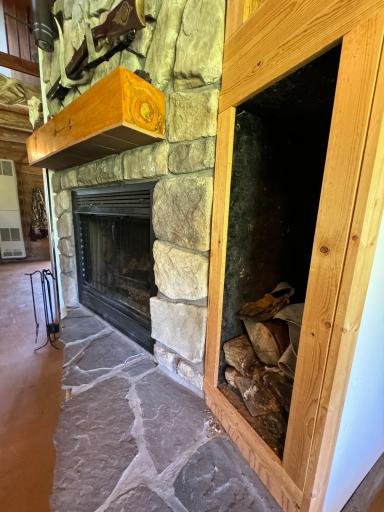 Wood Fireplace