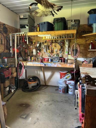 Workshop in Garage